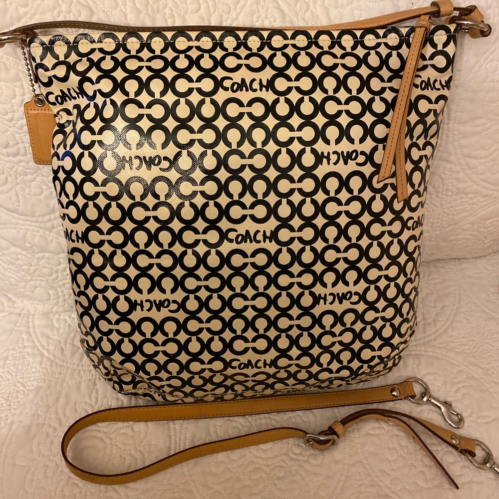 Coach monogram purse
